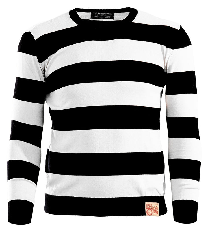 13 1/2 Outlaw Sweater Black/Off White