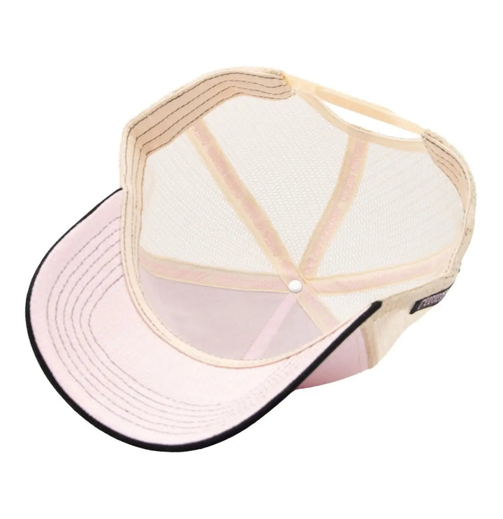 Queen Kerosin Trucker Straw Cap «Racing Queen»