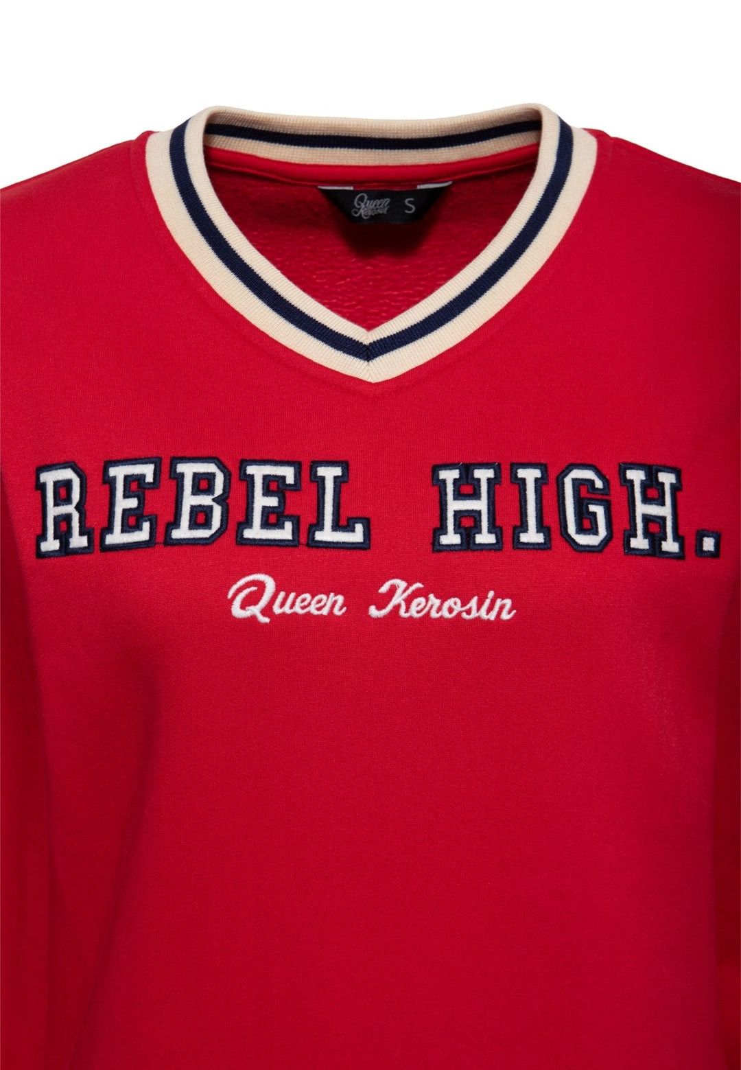 King Kerosin Damen Sweatshirt Rebel High – getragen