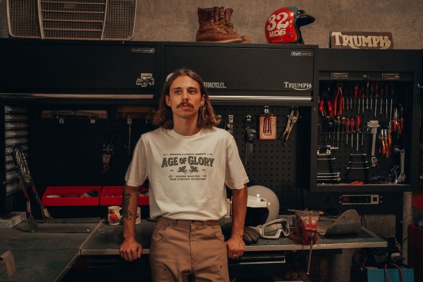 Age of Glory Rugged Tee Ecru – Ansicht 2