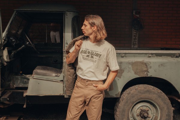 Age of Glory Rugged Tee Ecru – Ansicht 4