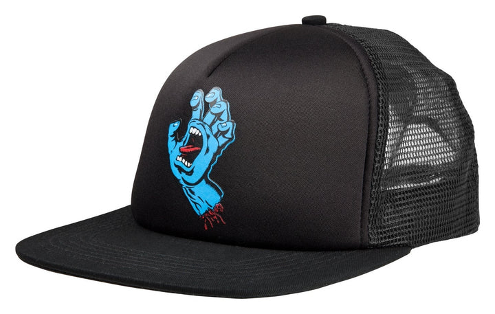 Santa Cruz Hand Mesh Back Cap Schwarz