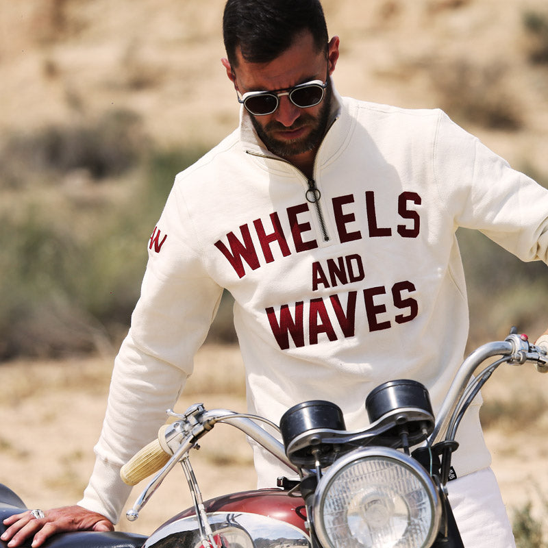 Wheels & Waves Sweat Bloody Thunder