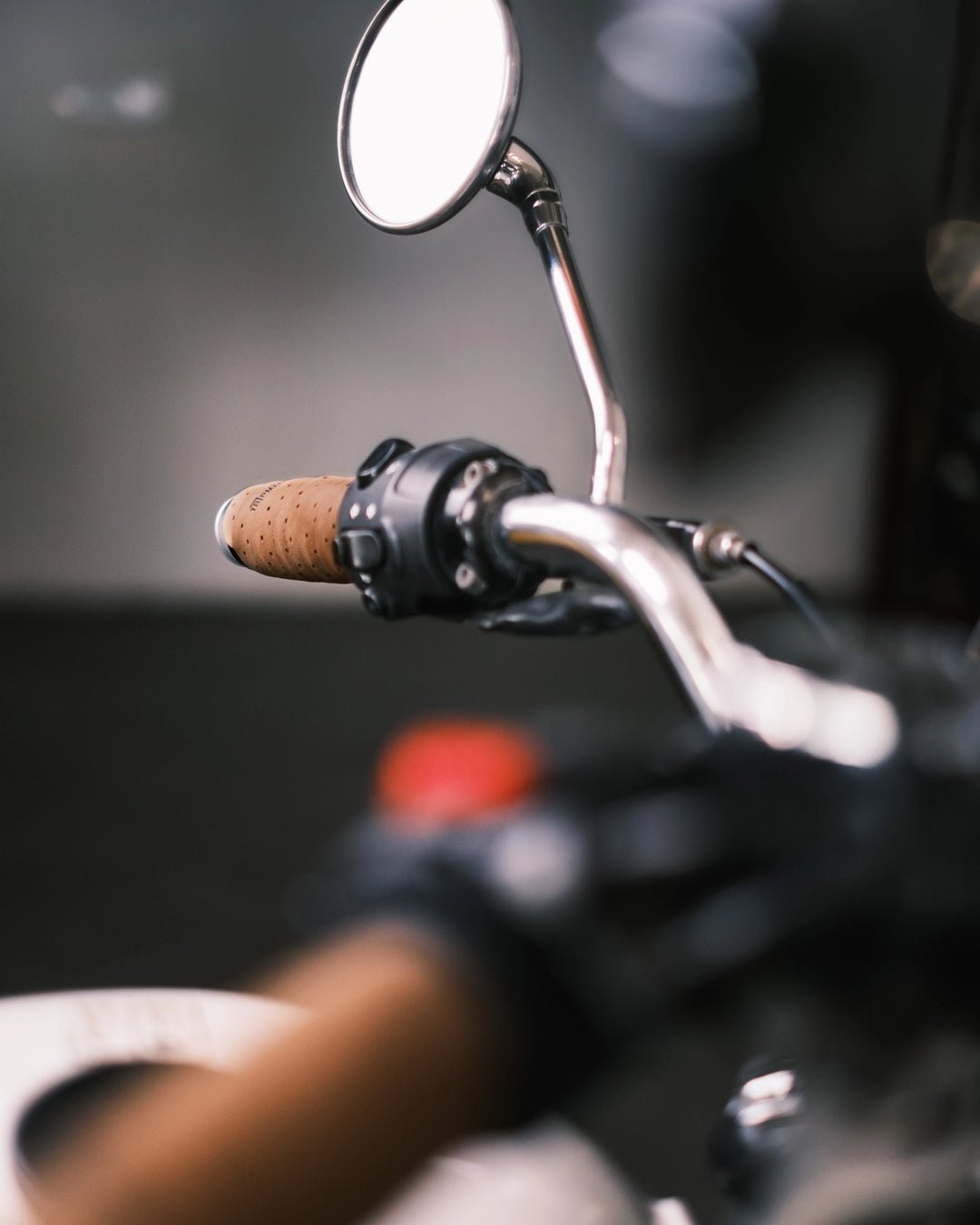 fahrradlenker lederband Trip Machine Lederband Grip Wrap Perforiert - Motorrad Lenkerband