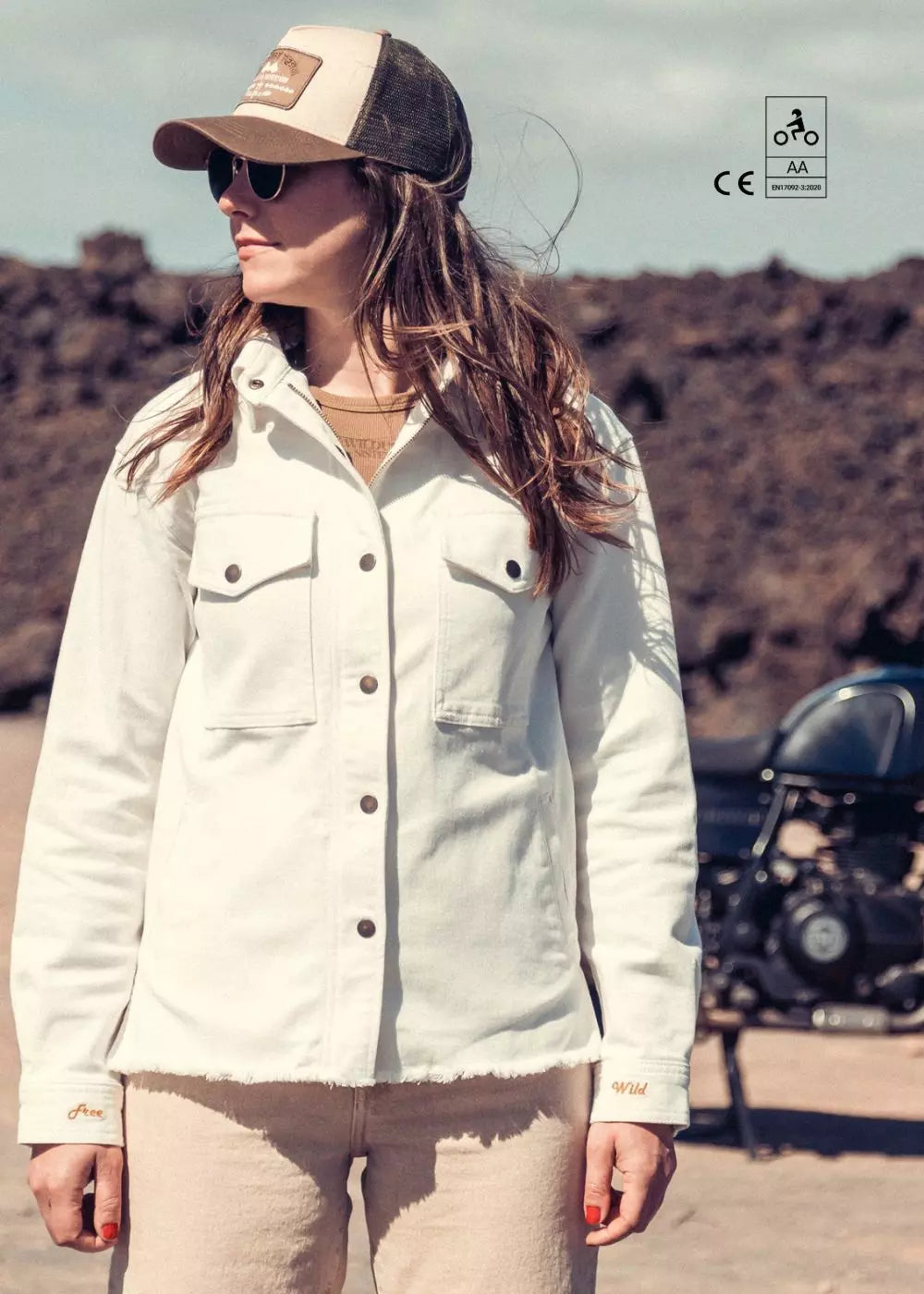 Wildust Maverick Jacke - Weiss