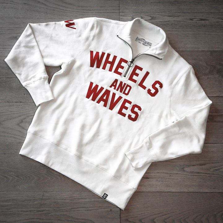 Wheels & Waves Sweat Bloody Thunder