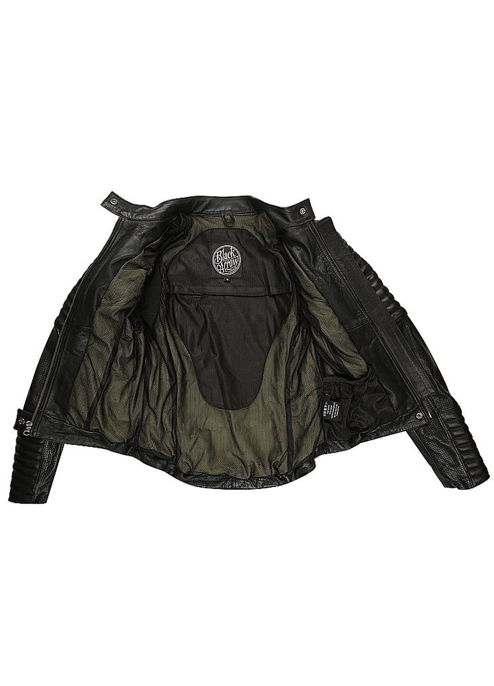 Black Arrow Damenlederjacke Wild & Free Black