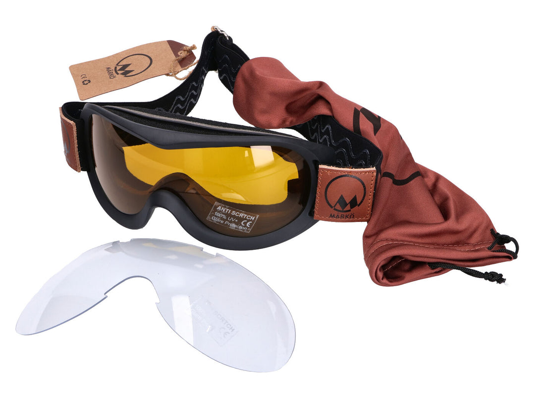 MÂRKÖ B3 Goggle Replica Klassik Schwarz