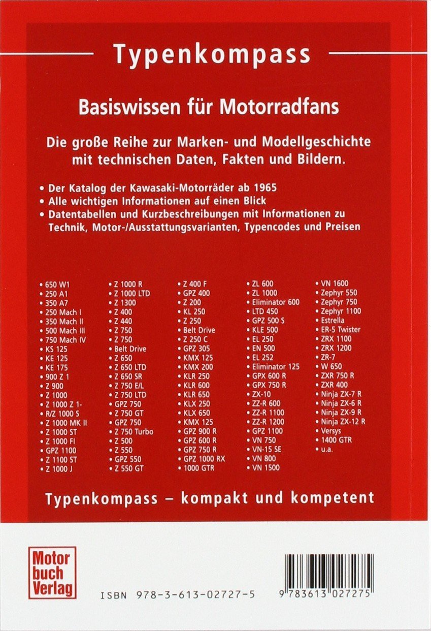 Typenkompass: Kawasaki: Motorräder seit 1965