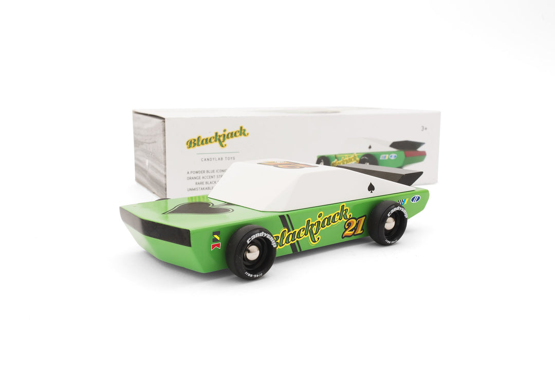 Candylab Wooden Toy Car - Blackjack 21