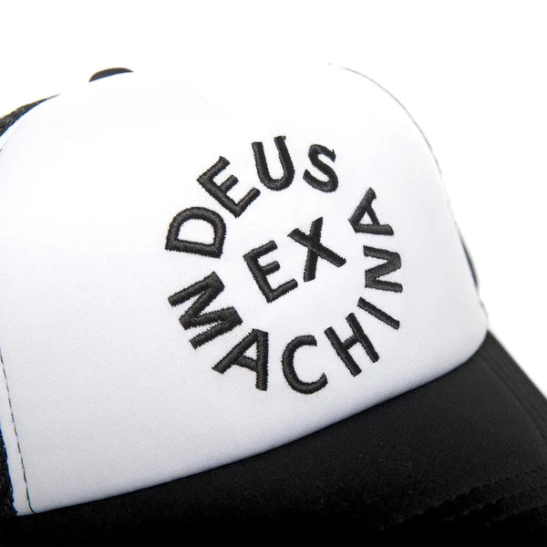 Deus Ex Machina Circel Logo Trucker Cap