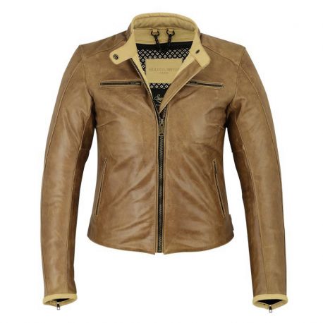 Original Driver Damenlederjacke Le Marion Cognac